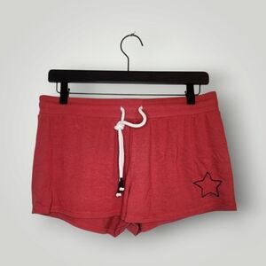 pj salvage Red Women's Shorts with Star Detail size M